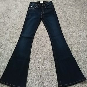 Hudson midrise flare jeans